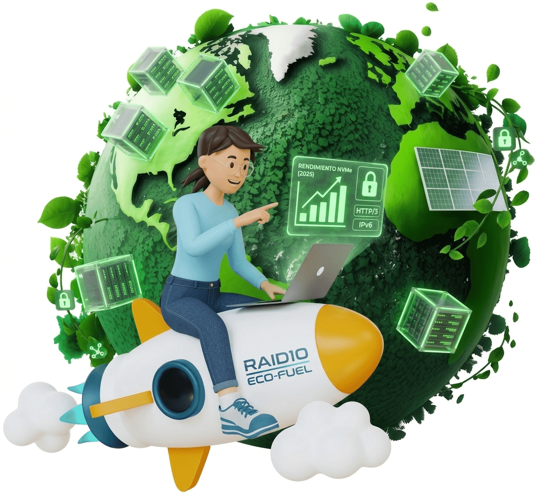 Hosting ecológico en España